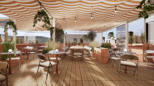 "+2h Rooftop Restaurant": Το νέο εστιατόριο στην ταράτσα του ξενοδοχείου "Ergon Bakehouse Athens" κάνει τα πρώτα του βήματα