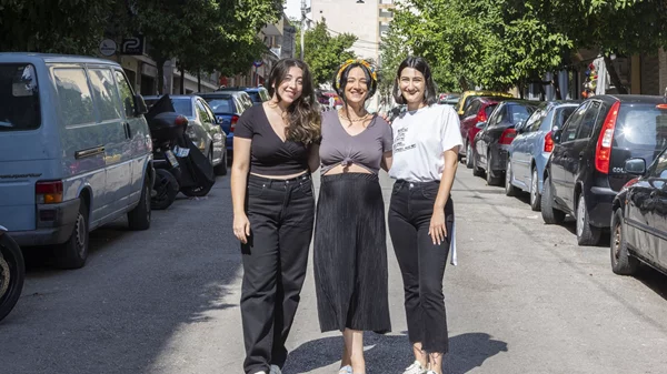Η Αλεξάνδρα, η Βρισηίδα και η Ξανθή μετατρέπουν το πάθος τους σε επαγγελματική επιτυχία, με βάση τους μια γειτονιά στην Πανόρμου