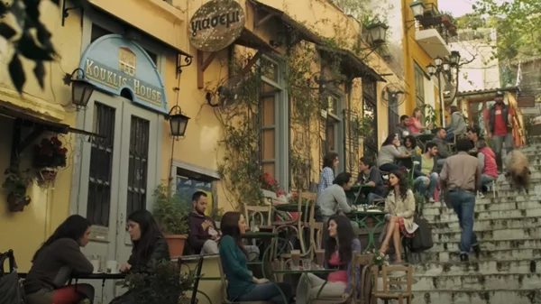 Όταν ο Παπακαλιάτης επισκεπτόταν το Γιασεμί στην Πλάκα για το "Αν…"