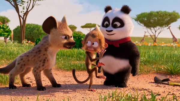 Ο Πάντα-Πανγκ στην Αφρική