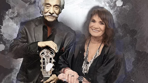 Ο Κώστας Χατζής με την Ελπίδα στη "Σφίγγα"