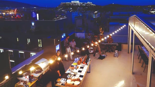 "The Rooftop at Selina Athens"