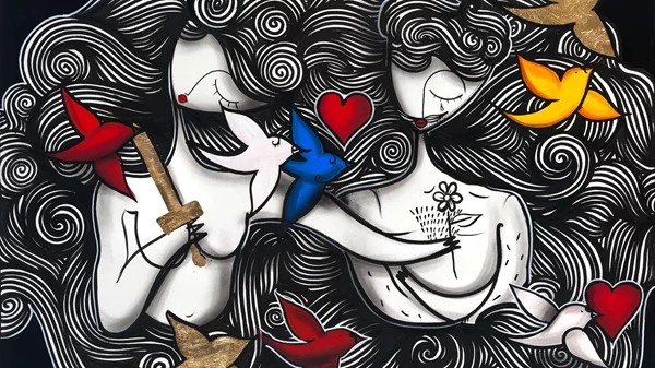 Ο Sonke φέρνει στις Σπέτσες την pop art αισθητική του