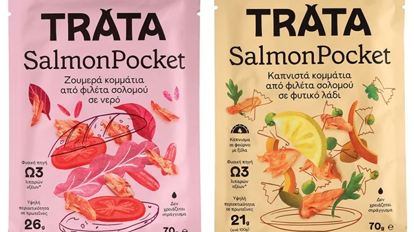 Με τα SalmonPocket η TRATA βάζει το σολομό στην καθημερινή μας διατροφή
