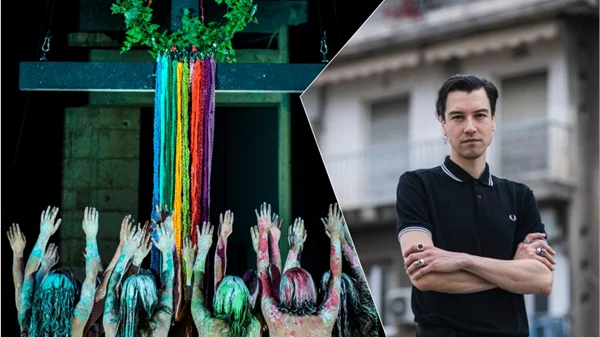 Ο Θάνος Παπακωνσταντίνου για τις "Βάκχες": "Το να έρχεσαι σε επαφή με το "άλλο", σημαίνει να κομματιάζεσαι"