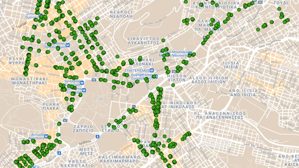 "Τέλος στην αντικοινωνική στάθμευση" λέει ο Δήμος Αθηναίων: Τοποθετήθηκαν 830 αισθητήρες σε ράμπες και διαβάσεις