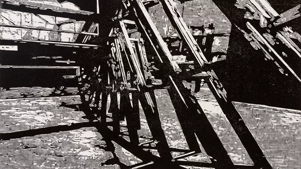 Η ποιητική της φθοράς και της απουσίας στις ξυλογραφίες της Ευστρατίας Μαχαιρίδη