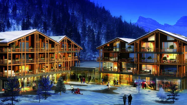 Χιονίζει... αστέρια στις Άλπεις