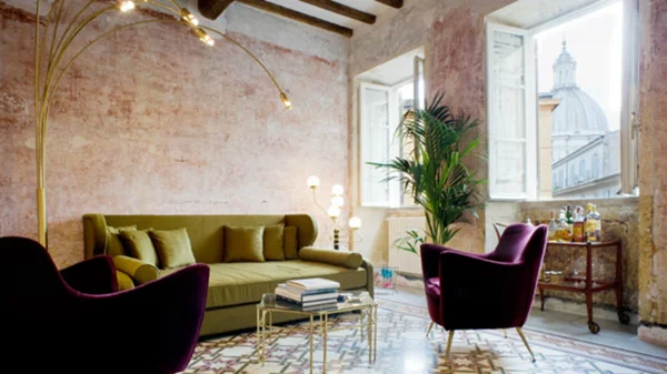 G-Rough Hotel: ένα vintage all-suite hotel που σε μυεί στη Ρώμη της τέχνης