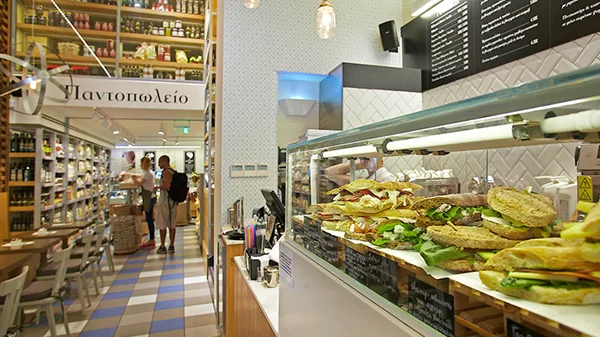 Resto-μεζεδο-παντοπωλεία: Φαγητό  που στάζει... deli 