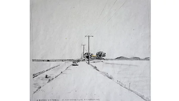 Τα σχέδια του Βασίλη Παπασάικα γίνονται έκθεση