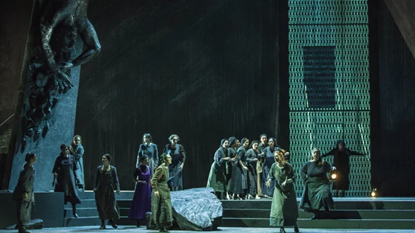 Η Αγνή Μπάλτσα στο ντεμπούτο της Λυρικής 