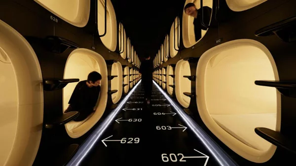 Θα κοιμόσασταν σε μια κάψουλα;