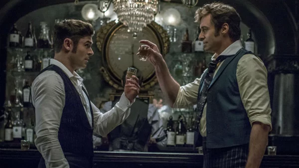 Ζακ Έφρον και Χιου Τζάκμαν τραγουδούν στα γυρίσματα του «The Greatest Showman»