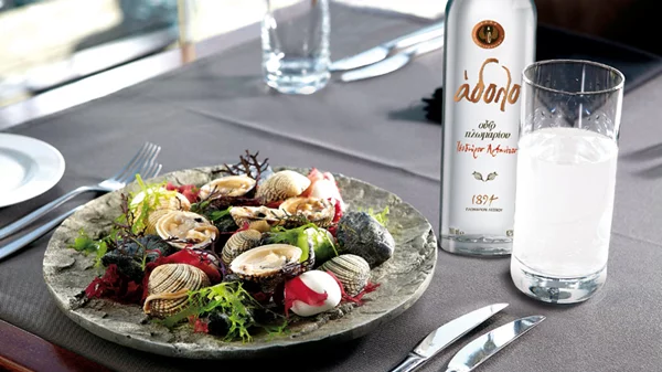 Η υψηλή γαστρονομία του ούζου