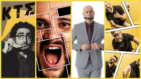 10 stand up παραστάσεις +1 αυτοσχεδιασμός για να λυθείς απ' τα γέλια αυτά τα Χριστούγεννα