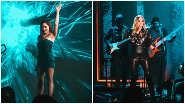 Δέσποινα Βανδή και η Πέγκυ Ζήνα φωτίζουν την Ιερά Οδό