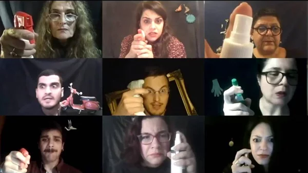 Διαδικτυακή παράσταση της Σοφίας Φιλιππίδου