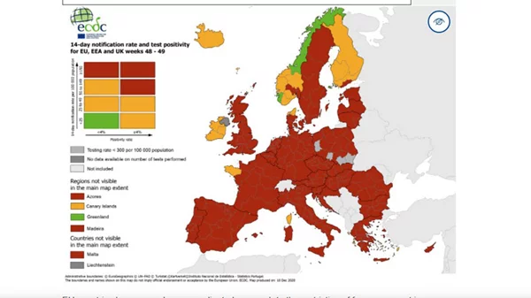 «Reopen Europe»: Παρακολουθούμε live την εξέλιξη της πανδημίας στην ΕΕ πριν τα επόμενα ταξίδια μας