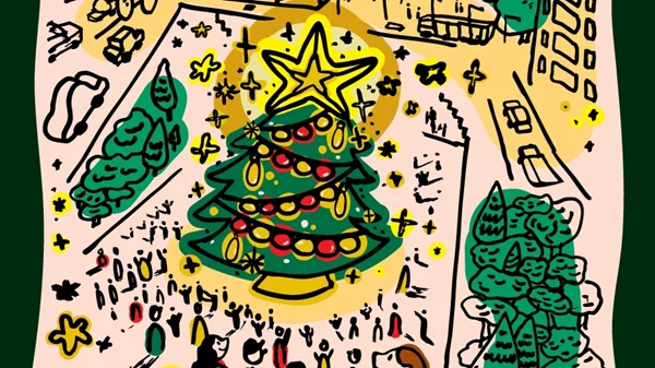 Η πλατεία Συντάγματος φορά τα γιορτινά της!