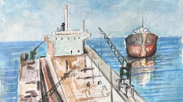 Οι "από σκουριά και αλμύρα" πίνακες του Γιάννη Μίχα