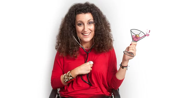 Η Κατερίνα Βρανά στην αγγλική εκδοχή του "Staying Alive"