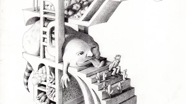 Ένας γραφίστας πειραματίζεται με το πρωτοποριακό κίνημα του Λεττρισμού