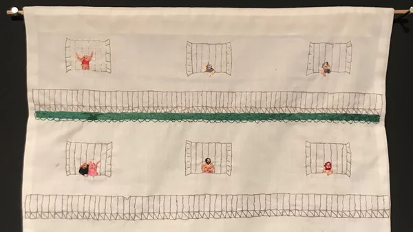 Εργαστήριο κεντητικής με έμπνευση την "Πολυκατοικία"