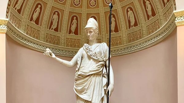 Αρχαίο άγαλμα της θεάς Αθηνάς παρουσιάζεται ξανά στο κοινό μετά από αιώνες