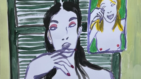 Η Ιρανή καλλιτέχνις O.lala σε μια εικαστική συζήτηση για τη θηλυκότητα, την αγάπη και τη σεξουαλικότητα