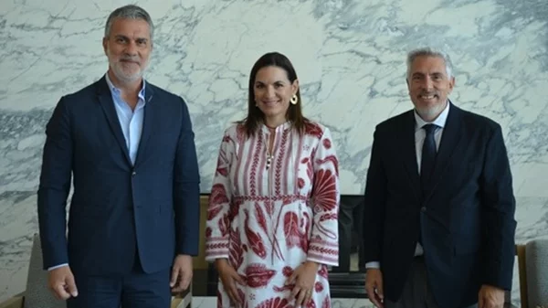 Συνάντηση της Όλγας Κεφαλογιάννη με τον Υπουργό Τουρισμού του Λιβάνου