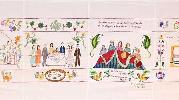 Λαρισαίες κεντήστρες αφηγούνται ιστορίες στο Μουσείο "Αγγελική Χατζημιχάλη"