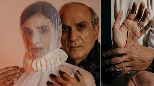 Γιάννης Νταλιάνης και Ελίζα Σκολίδη στους αιματοβαμμένους "Τσέντσι" στο Δημοτικό Θέατρο Πειραιά παλεύουν με το καλό και το κακό