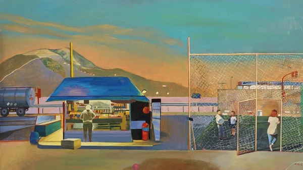 Ζωγραφικές περιπλανήσεις στην "Εθνική Οδό" του Αχιλλέα Ραζή