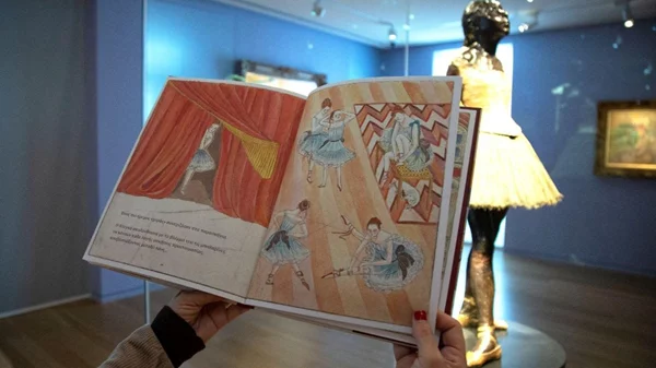 Τι κάνει η διάσημη χορεύτρια του Edgar Degas στον ελαιώνα του Vincent van Gogh;