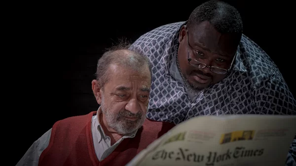 "Άσπρο Μαύρο": Καφετζόπουλος και Καλούτα σε μια υπαρξιακή μονομαχία