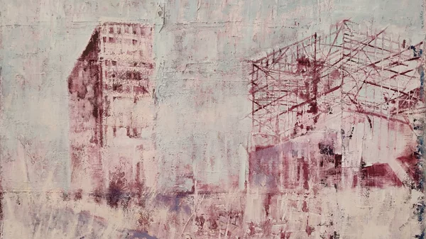 "Κτίσματα": Η αναπαράσταση του ψυχικού τραύματος στη ζωγραφική του Γιώργου Λουλούδη