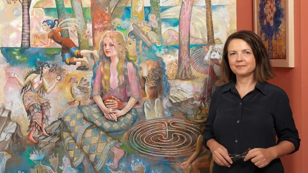 "Φυσάει o χρόνος στα όνειρα" με τους νέους πίνακες της Κάτιας Βαρβάκη