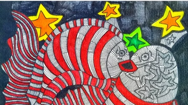 Ψυχεδελικά τοπία αποτυπώνει η νέα έκθεση της Γεωργιάννας Νταλάρα στην Γκαλερί 7