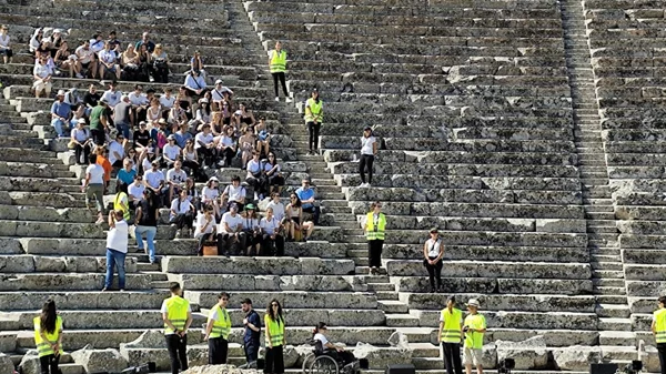 Άσκηση ετοιμότητας πραγματοποιήθηκε στο αρχαίο θέατρο της Επιδαύρου