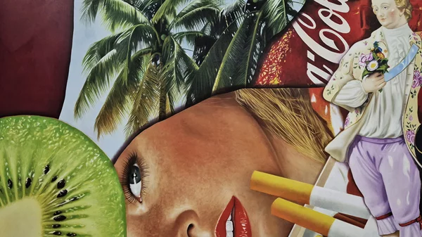 "Soft Static": Όταν η τέχνη σχολιάζει την αισθητική υπερφόρτωση