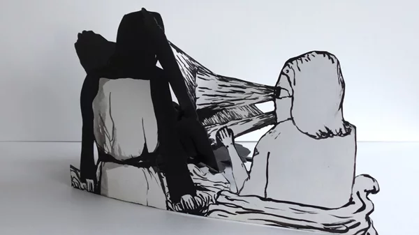 Αινιγματικές συνθέσεις από την Κατερίνα Χρηστίδη στην Πινακοθήκη Δήμου Αθηναίων