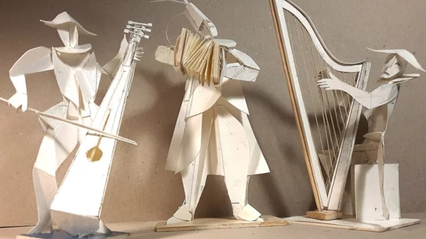 Σαλτιμπάγκοι και θεατρίνοι μέσα στο Σπίτι του Ελύτη