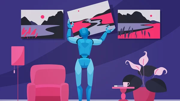 Πίνακας που έφτιαξε ρομπότ AI πωλήθηκε σε δημοπρασία