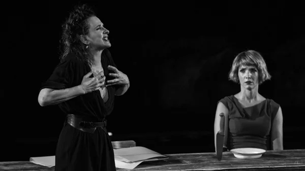 Νέες φωτογραφίες από την παγκόσμια πρεμιέρα του "Όρκου της Ευρώπης" με την Ζιλιέτ Μπινός στην Επίδαυρο