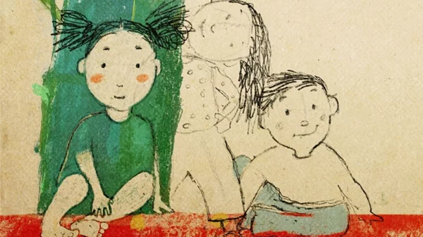 Παιδιά και ενήλικες φτιάχνουν έργα με έμπνευση τα ανθρώπινα δικαιώματα