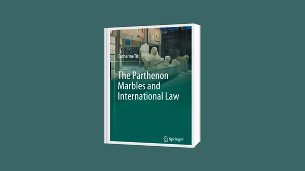 Παρουσίαση του βιβλίου "Τα Μάρμαρα του Παρθενώνα και το Διεθνές Δίκαιο" στο κεντρικό κτίριο του ΕΚΠΑ