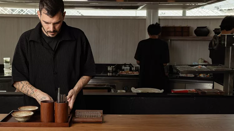 Δημήτρης Μουδιός σεφ Ore στη Μπανγκόκ