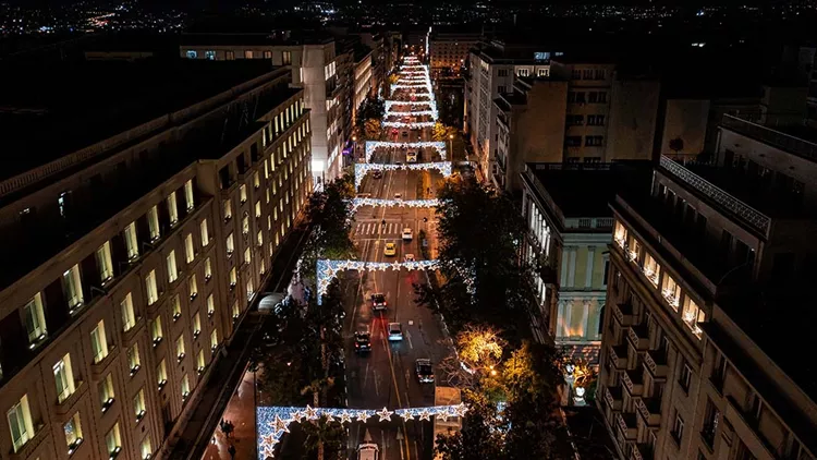 Christmas in Panepistimiou