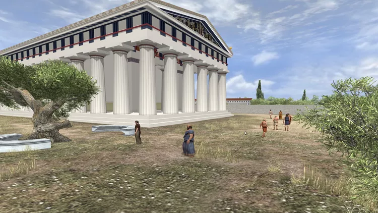 Μια συναρπαστική ξενάγηση στον ιερό χώρο της Αρχαίας Ολυμπίας από το Ίδρυμα Μείζονος Ελληνισμού